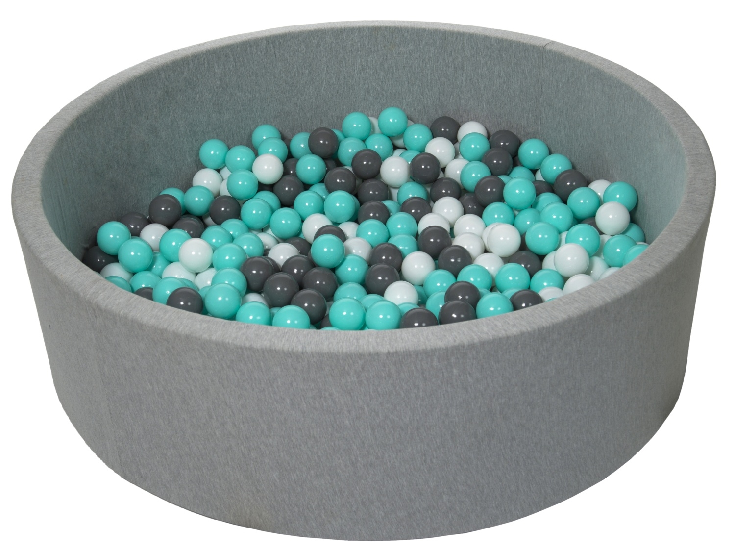 Soft Jersey Baby Kids Children Ball Pit with 600 balls, Gift, diameter 125 cm - Picture 10 of 10