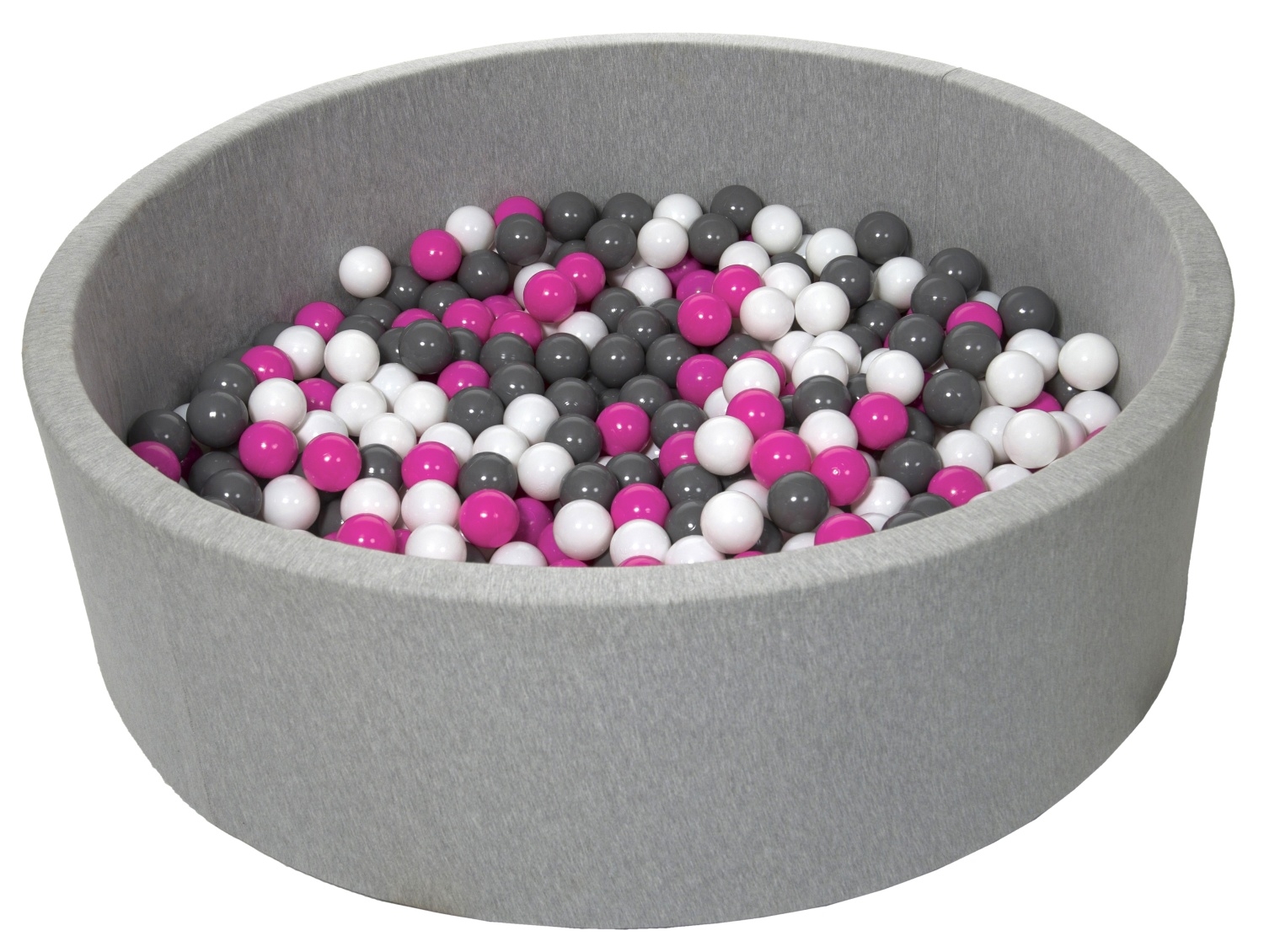 Soft Jersey Baby Kids Children Ball Pit with 600 balls, Gift, diameter 125 cm - Picture 8 of 10